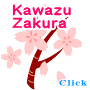 a button to Kawazu zakura