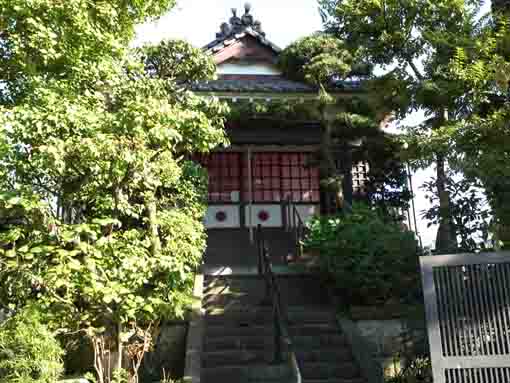 the hall dedicated in Akiba Daimyojin