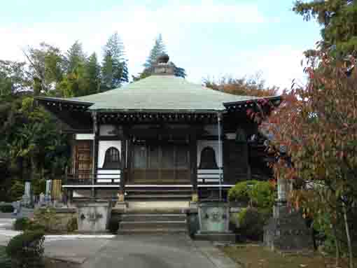 奉免山安楽寺本堂