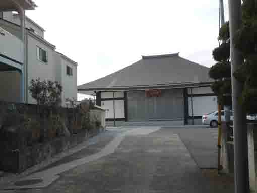 the main hall of Bononji in Kasai