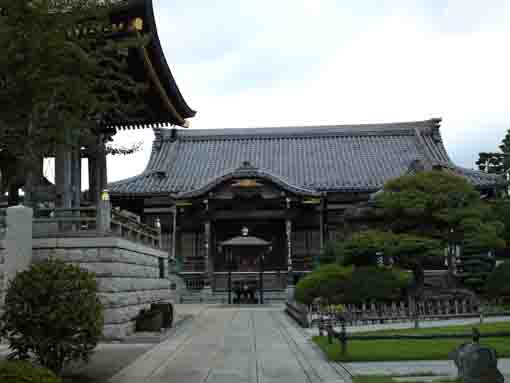 the main hall of Choshoji