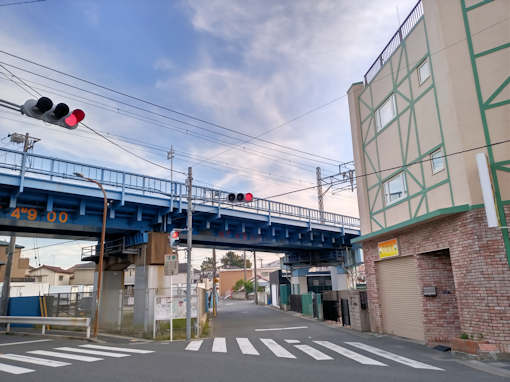 東京メトロ東西線の高架