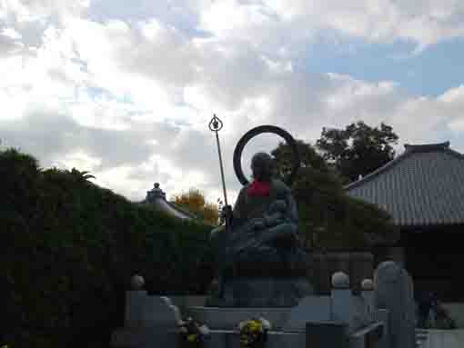 the statue of Jizo Bosatsu in Dairenji