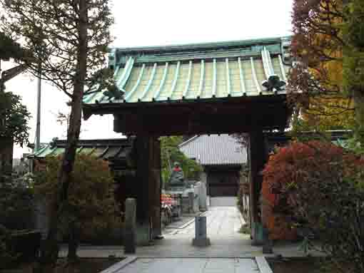 the Sanmon of Dairenji Temple 