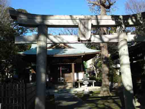 the torii gate of Dairokutengu in Idhinoe