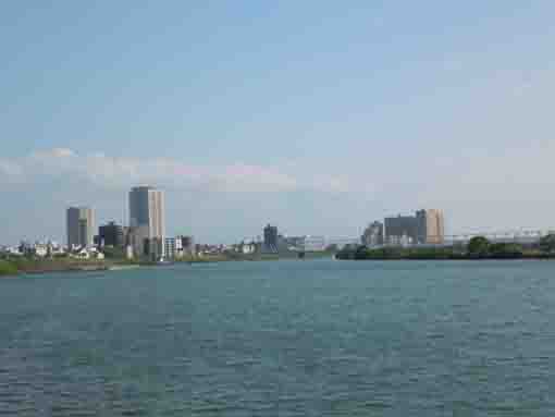 the view of Edogawa River