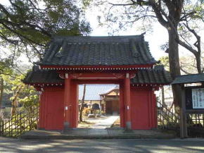 Suzakumon Gate of Guhoji Temple