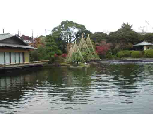 a winter view in Shioiri no Ike