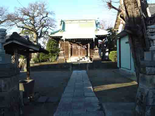 Hachiman Jinja Shrine in Myoden