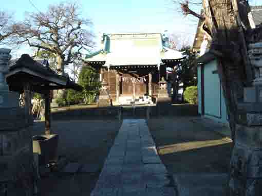 hachiman jinja in Myoden