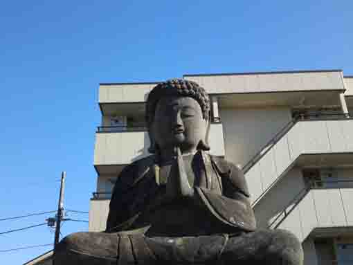the statue of Shaka Nyorai in Joryuji