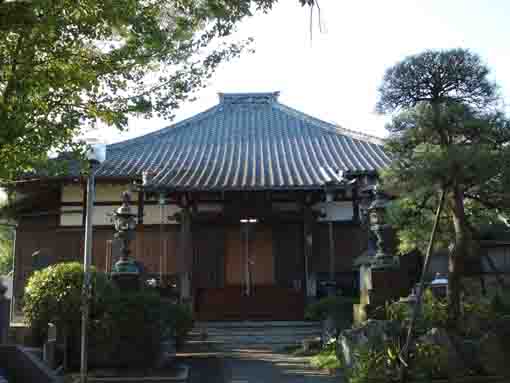 the main hall of Hojoin Temple