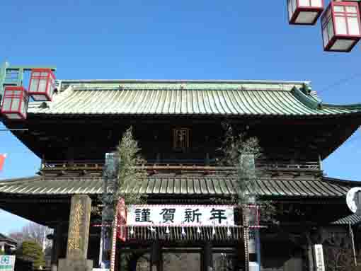 New Year Days in Hokekyoji Temple