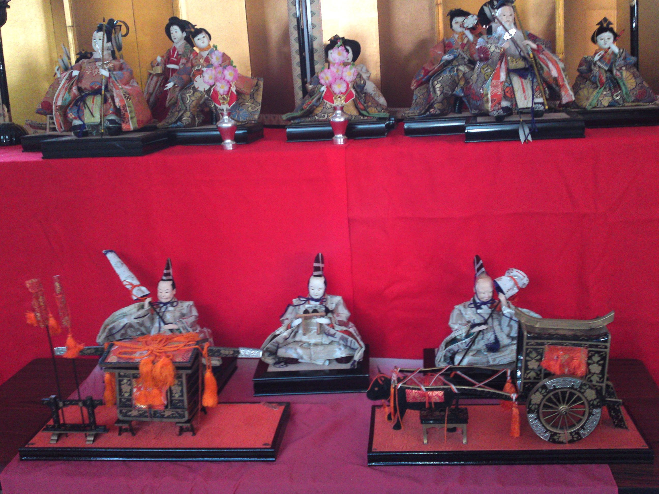 2015年中山法華経寺本院の雛飾り１
