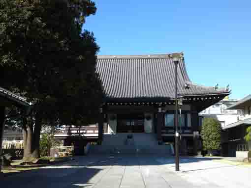 the main hall of Horenji in Edogawaku