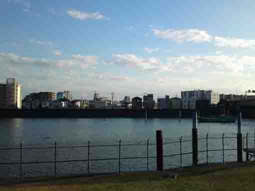 the remain of the ferry at Imai in Edogawaku