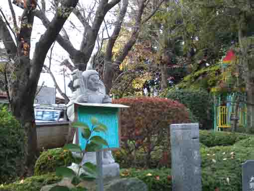 大野山浄興寺の毘沙門天像