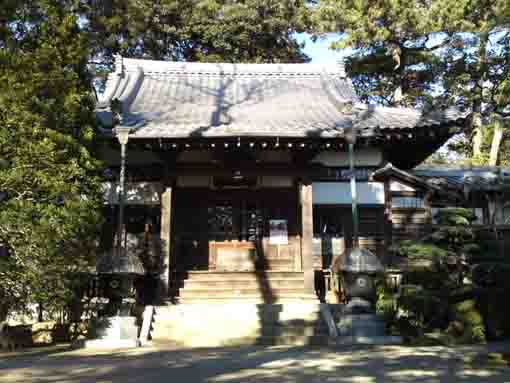 the main hall of Shochuzan Jokoin