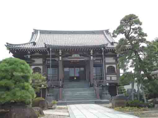 題目山常運寺の本堂