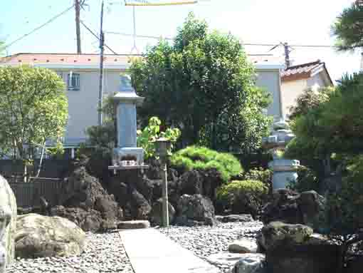 Katsuhime Ryujin Shirine in Jounji Temple
