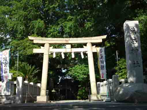 Kasai Jinja in Katsushikaku Tokyo