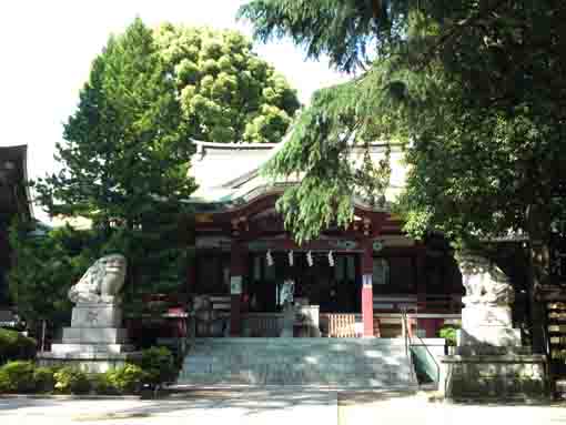 the main hall in Kasai Jinja