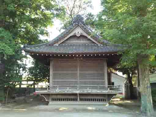 the kaguraden in Kasai Jinja