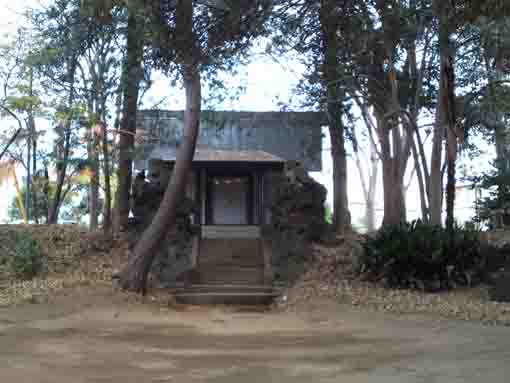 the hall of Kasuga Jinja in Innai