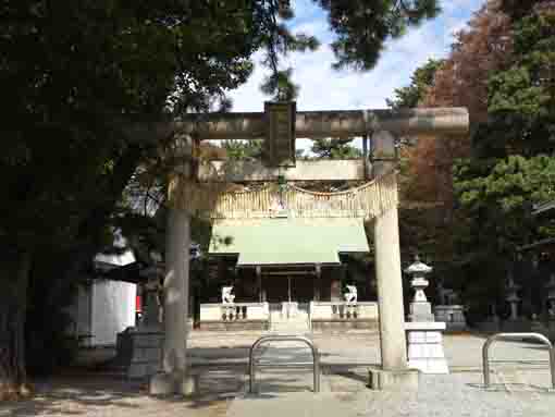 Kashima Jinja Shrine in Shishibone