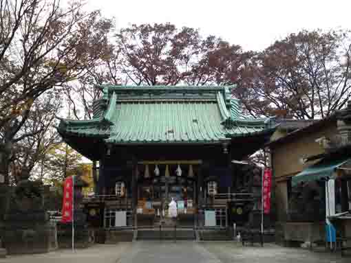 Seiryu Jinja in Fall