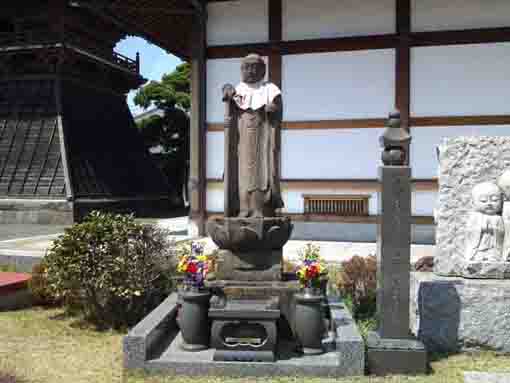 the jizo for Musashi Miyamoto