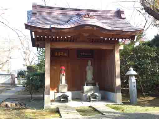 Stone Buddhas in Myoshoji Temple