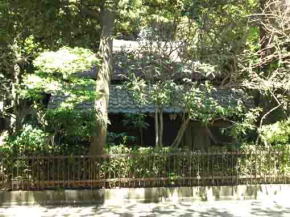 the tea room of Shikisei Oribe Tea School