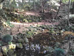 the remains of Konodaijo Castle