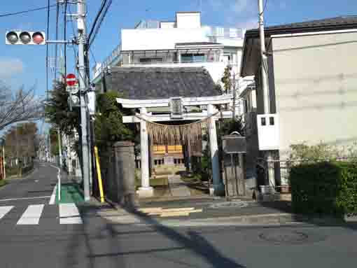 Shishimitsuka Shrine in Shishibone