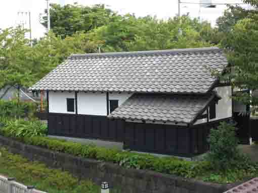 the restroom along Shinkawa River