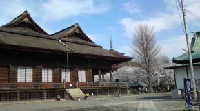 Hokekyo-ji and cherry blossoms