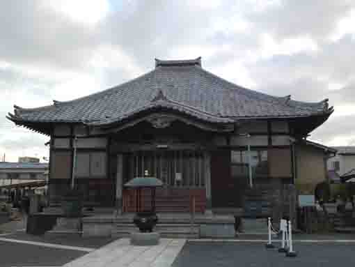 the main hall of Togakuji in Urayasu