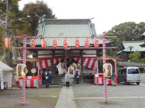 The Cock Fair in Hokekyo-ji