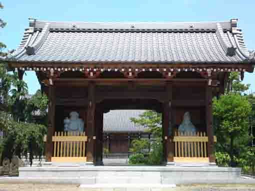 the niomon gate in Yakushadera