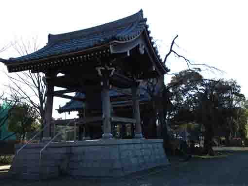 the bell tower in Yakushadera