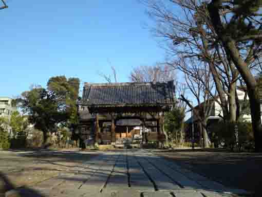 the niomon gate in Yakushadera