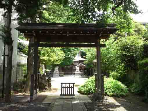 八坂神社（印内）の参道