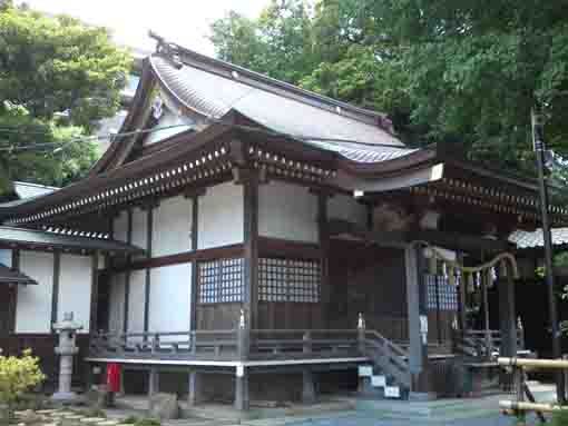 the main hall of Komyoji in Yasaka Jinja