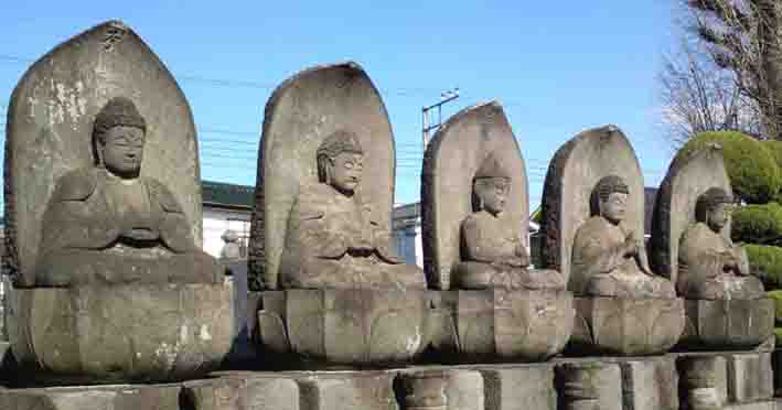 Zenshoji Temple along Gyotoku Kaido